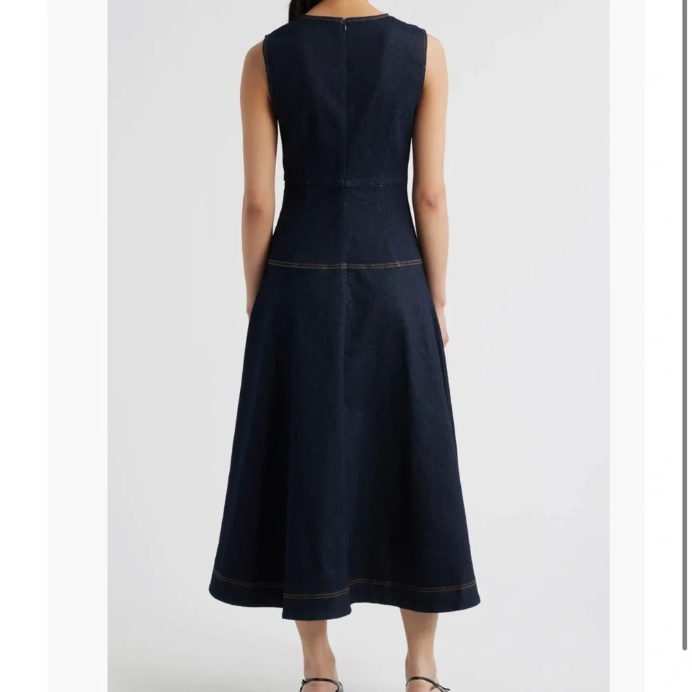 NEW Sleeveless Denim A-Line Midi Dress
ZOE AND CLAIRE - Picture 2 of 8